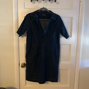 Lauren dark denim dress